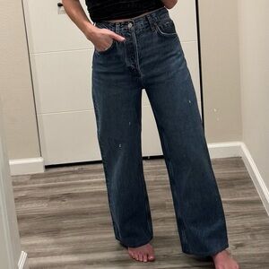 AGOLDE Low Slung Baggy Jeans size 22
